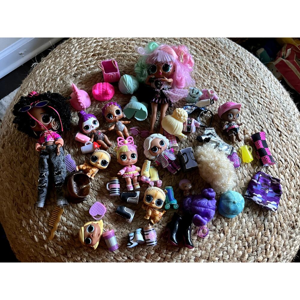 LOL Surprise Dolls Lot Mixed Bundle w/ Accessories Shoes Clothes Figures Toy